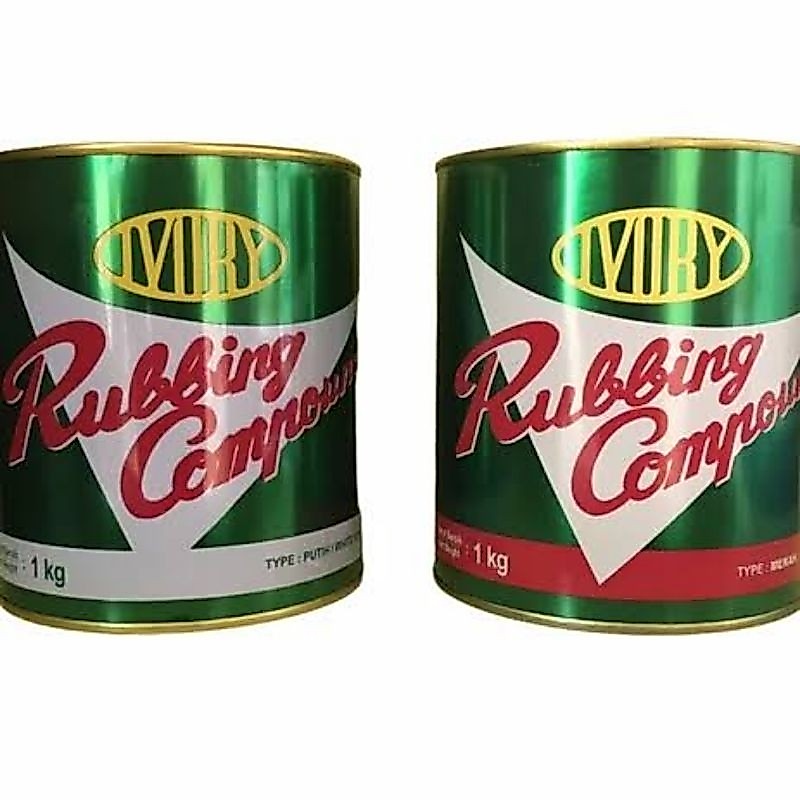 Lotto Heartss - IVORY RUBBING COMPOUND VARIAN PUTIH dan MERAH 1KG Penghilang Goresan Halus Kasar