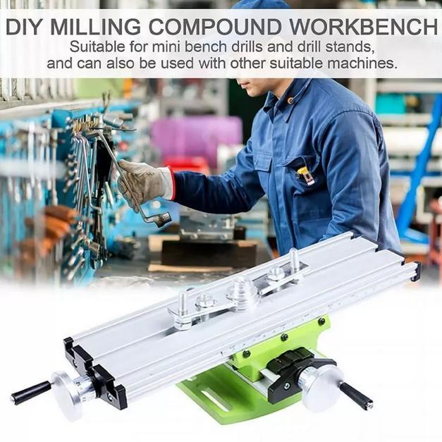 Mesin Milling Mini Bench Vise Fixture Bor Mesin Penggilingan Besi Alat Bubut Milling Machine