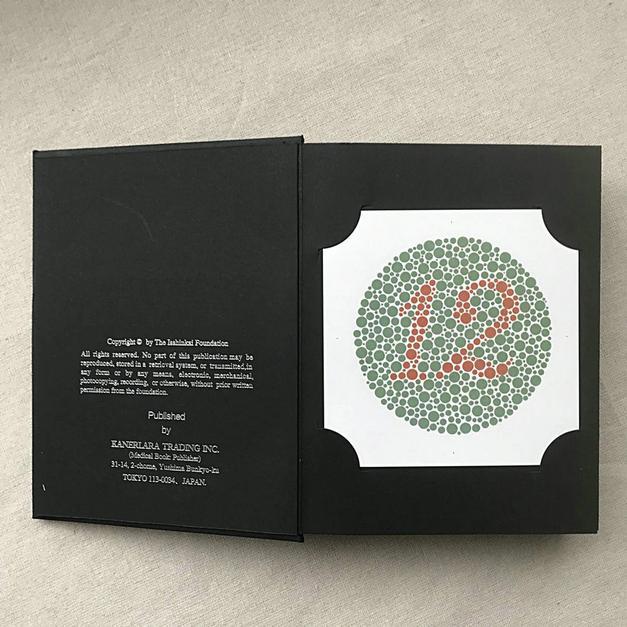 Ishihara Test Buku 38 Plates Asli Import Kanehara Japan Alat Tes Buta Warna Color Blind Test Book