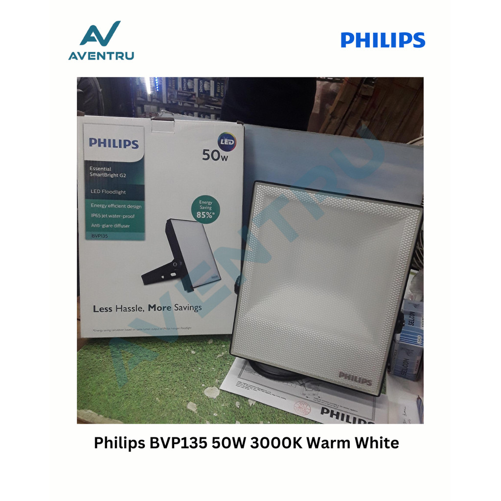 Philips BVP135 LED Floodlight 50W 3000K Warm White