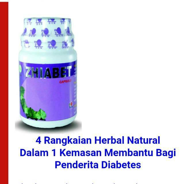 OBAT DIABETES AMPUH HERBAL DXN ZHIABet 30 kapsul     Berkualitas