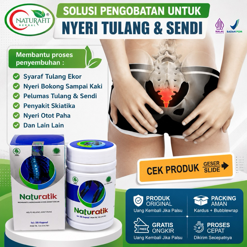 Obat Syaraf Tulang Ekor Kejepit Paling Ampuh Nyeri Bokong Sampai Kaki Sakit Pantat Sciatica Skiatika