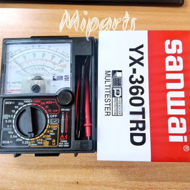 CIcishop  MULTITESTER MANUAL AVOMETER SANWAI YX-360TRD