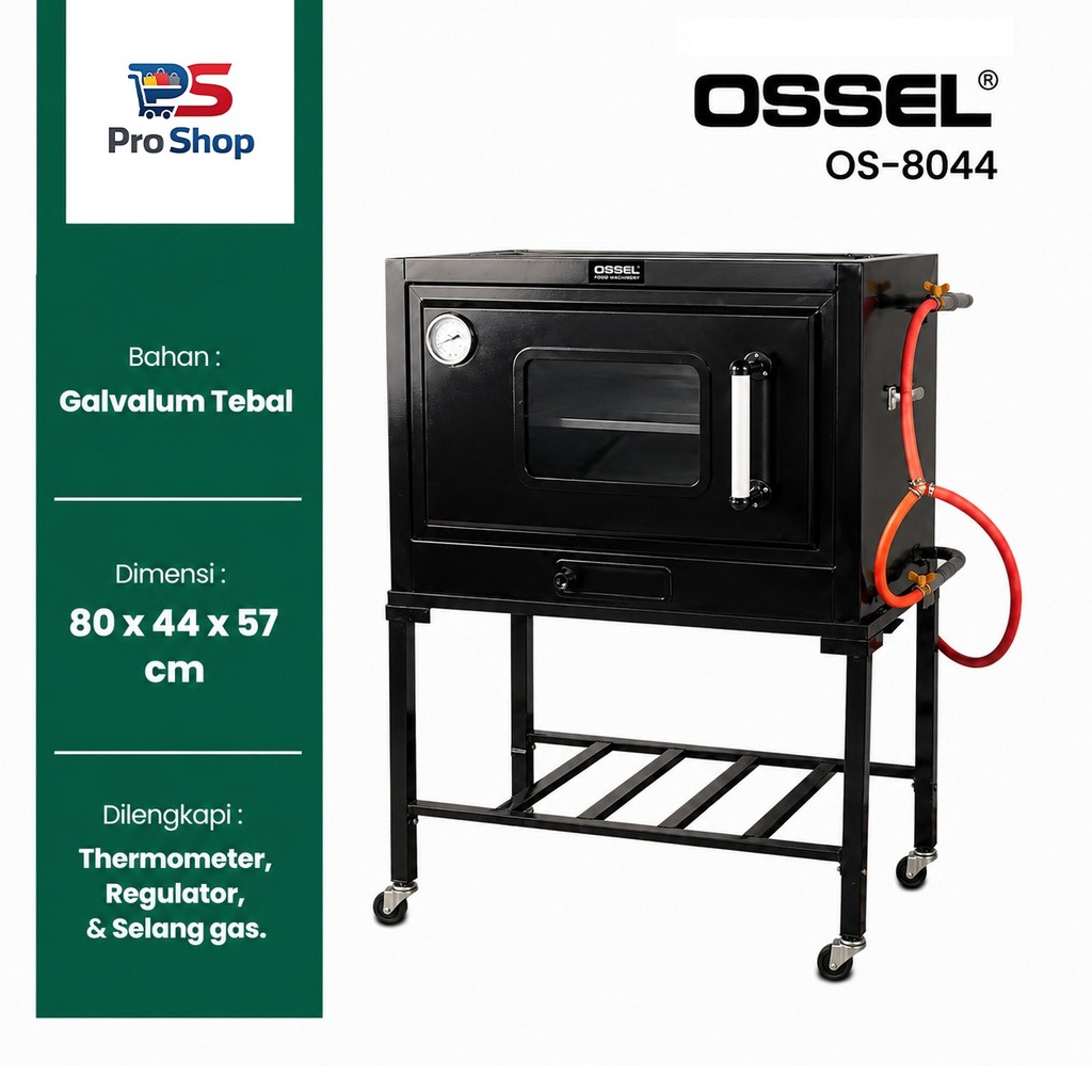 Bima OS8044 Oven Gas Galvalum Tebal Model Bima