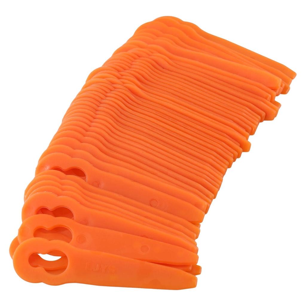 50pcs Plastic Blades For STIHL FSA 45 Cordless Grass Trimmer Mowing Heads For Grass Cutter Lawn Mowe