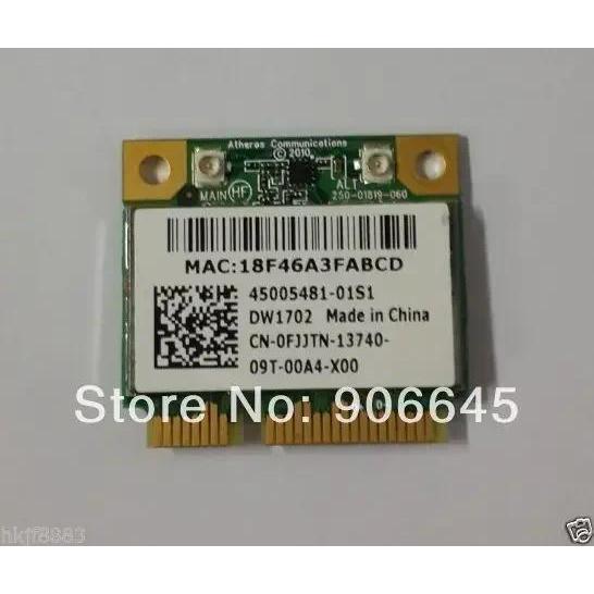 DW1702 atheros AR5B195 Wireless WIFI N Bluetooth BT 30 mini pcie Card for DELL