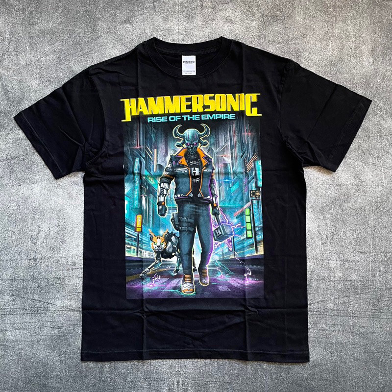 OFFICIAL MERCHANDISE HAMMERSONIC 2023 Baju Kaos Pria