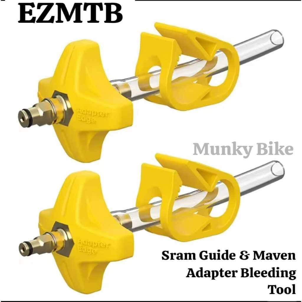 Foto Adaptor Alat Bleeding Tool Oil Filling Joint For Rem Hidrolis Sepeda SRAM Guide Level Force Maven DOT Oil Disc Bicycle Brake Bleed Kit Tool