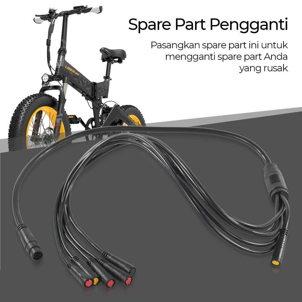 AKIEMSTR Lankeleisi Spare Part Main Cable Sepeda for Lankeleisi X3000 Plus
