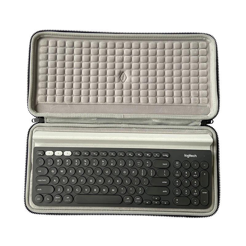 Fashion Protective Hard Shell Carrying Case for Logitech K380 K480 K580 K780 MK470 Wireless Keyboard