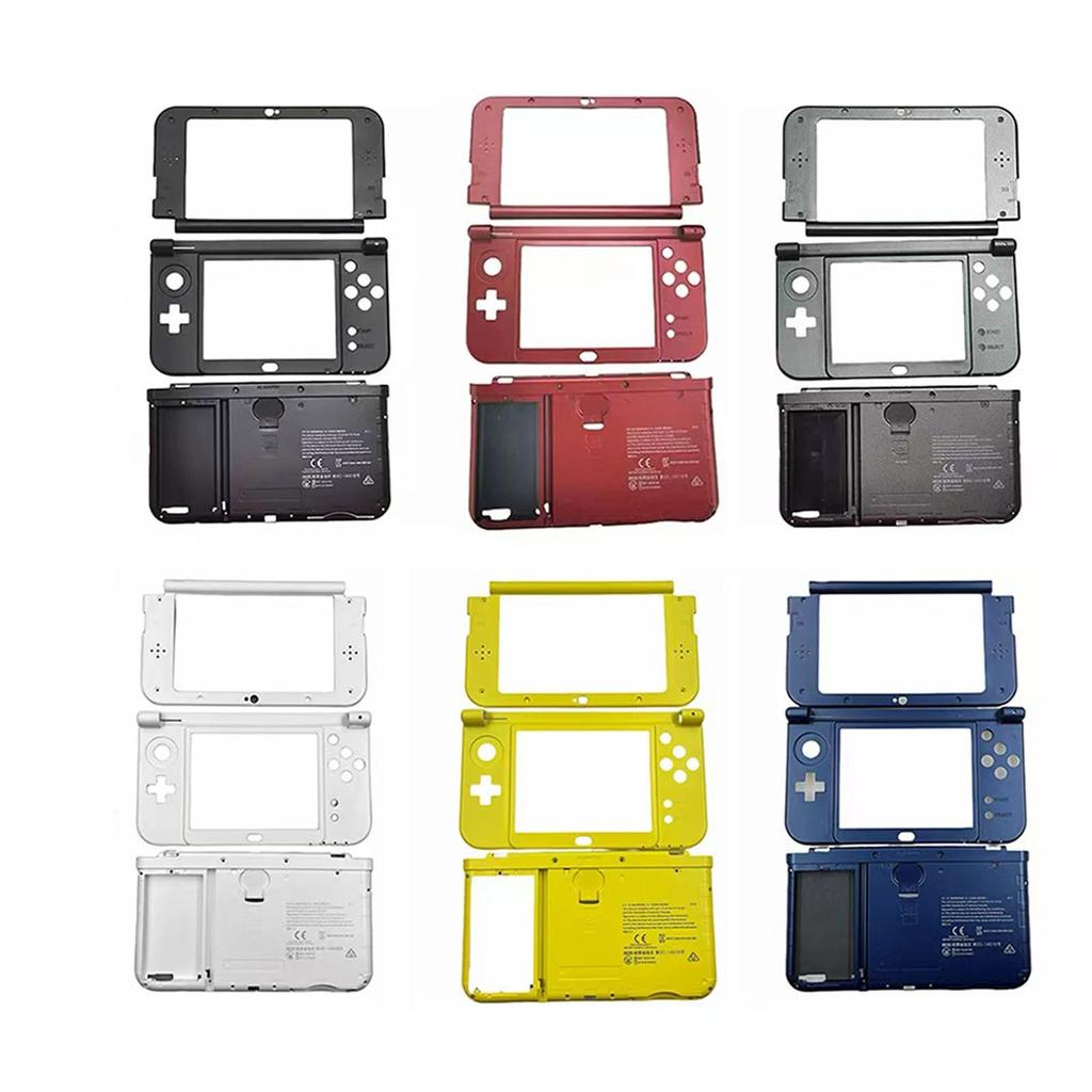Middle Housing Shell Hinge Part Bottom Middle Shell Battery Cover Case For NEW 3DS XL NEW3DS XL LL