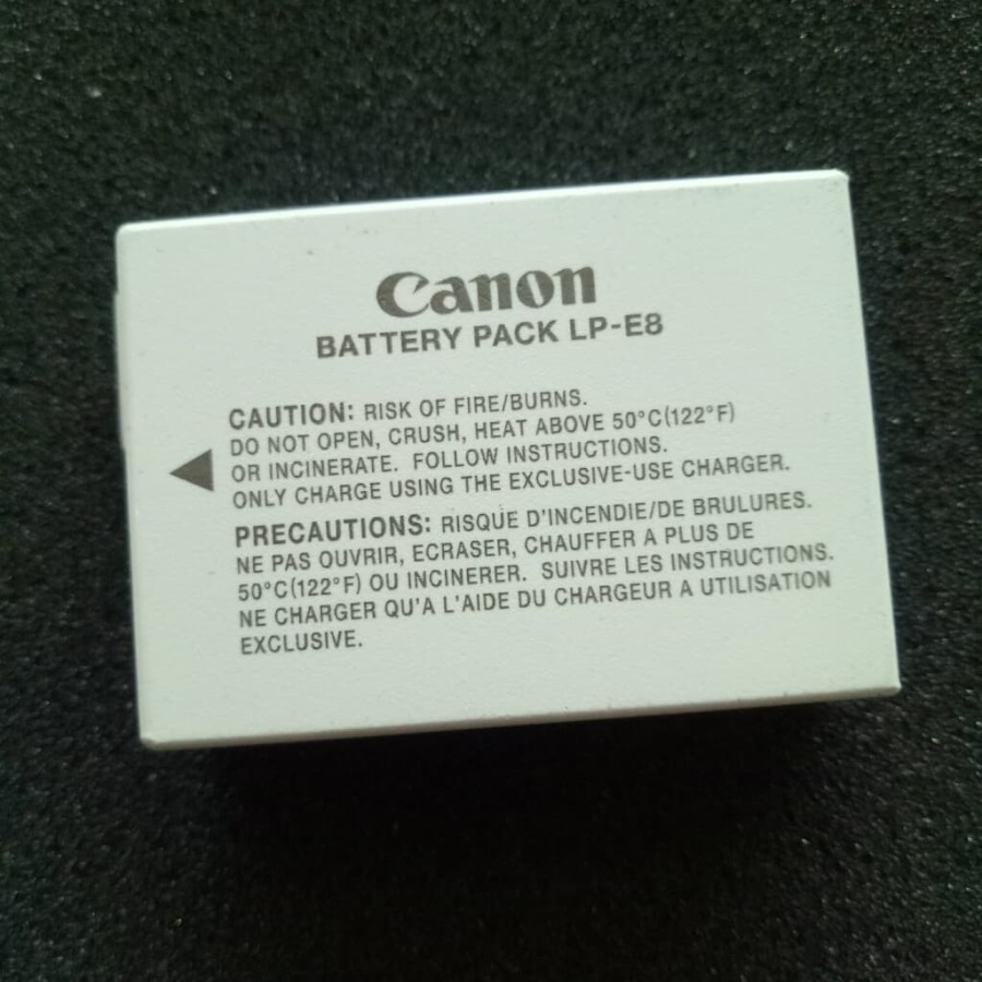 Battery Baterai Canon LP-E8 original second