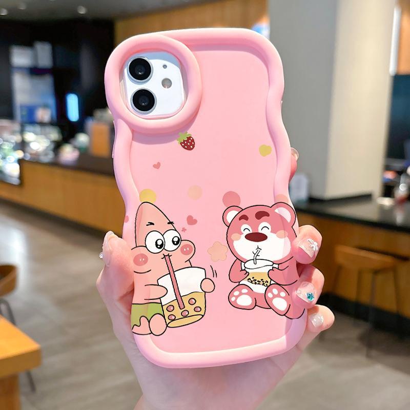 Case For Samsung A14 A15 A10s A20 A20s A21s A22 4G A23 A24 A30 A32 Silicone TPU Full Lens Cover Lucu