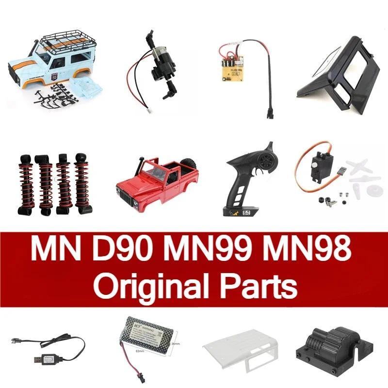 MN D90 MN99 MN98 RC Car Original Parts Front and Rear Axle Remote Control Circuit Board Steering Gea