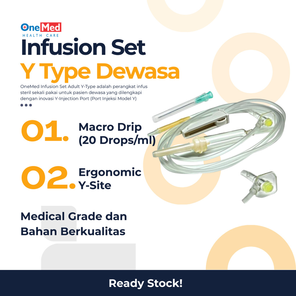 INFUSION SET Y TYPE DEWASA ONEMED