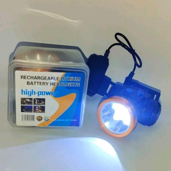 SENTER KEPALA FOKUS / SENTER KEPALA BATERAI CAS 715 / SENTER KEPALA LAMPU PUTIH / SENTER BERKEMAH - 