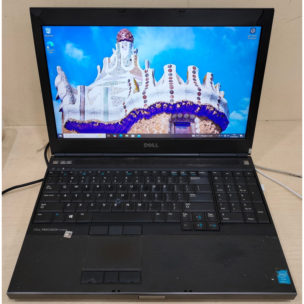 Dell Precision M4800 Intel Core i7-4800MQ Ram 32/256 GB AMD Firepro M5100 FireGL V (FXZ7)
