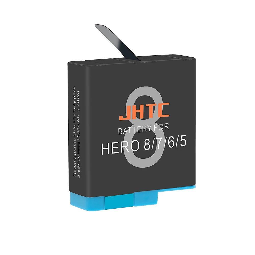 JHTC Battery for Gopro Hero 8 Hero7 Hero6 Hero5 Black Batteries Camera Accessories 1500mah Battery F