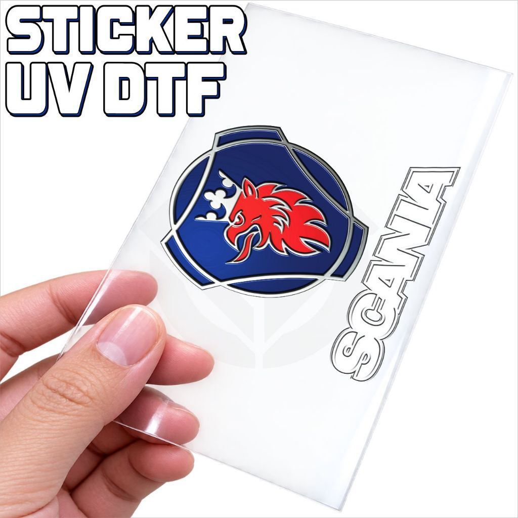 STICKER UV DTF SCANIA BUSMANIA || STIKER SCANIA || PREMIUM QUALITY