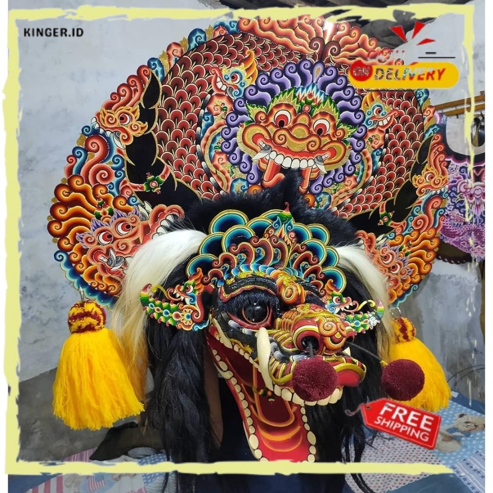 BARONGAN ANAK | Barongan Anak Ukuran Jumbo | Barongan kayu anak murah | Barongan Jawa | caplokan kec