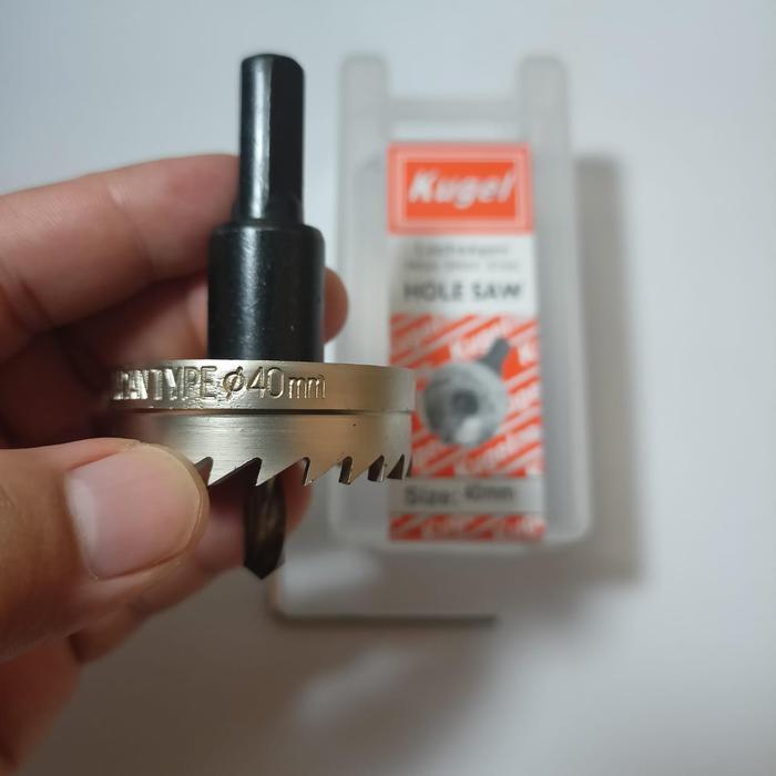 Hole Saw 40mm Holesaw HSS Besi 40 mm Mata Bor Besi 40mm