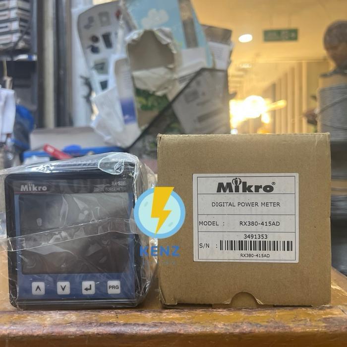 RX380-415AD-Digital meter w/modbus- MIKRO