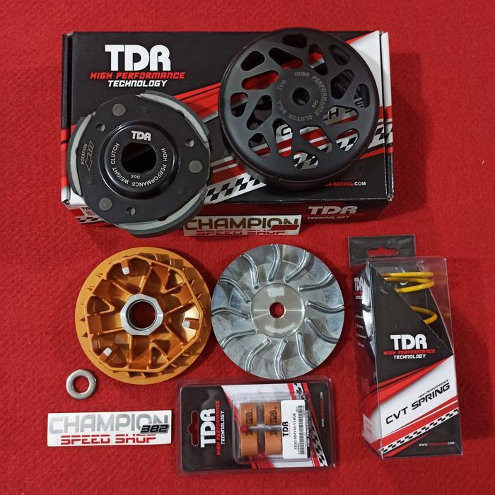 ORIGINAL Upgrade Pulley Kampas Mangkok Ganda CVT TDR Vario 150 PCX 150 ADV 150