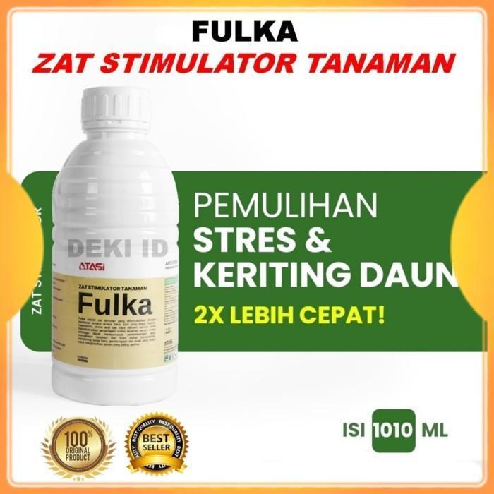 Fulka 1 L Zat Stimulator Tanaman Pupuk Asam Fulvat Humat Amino