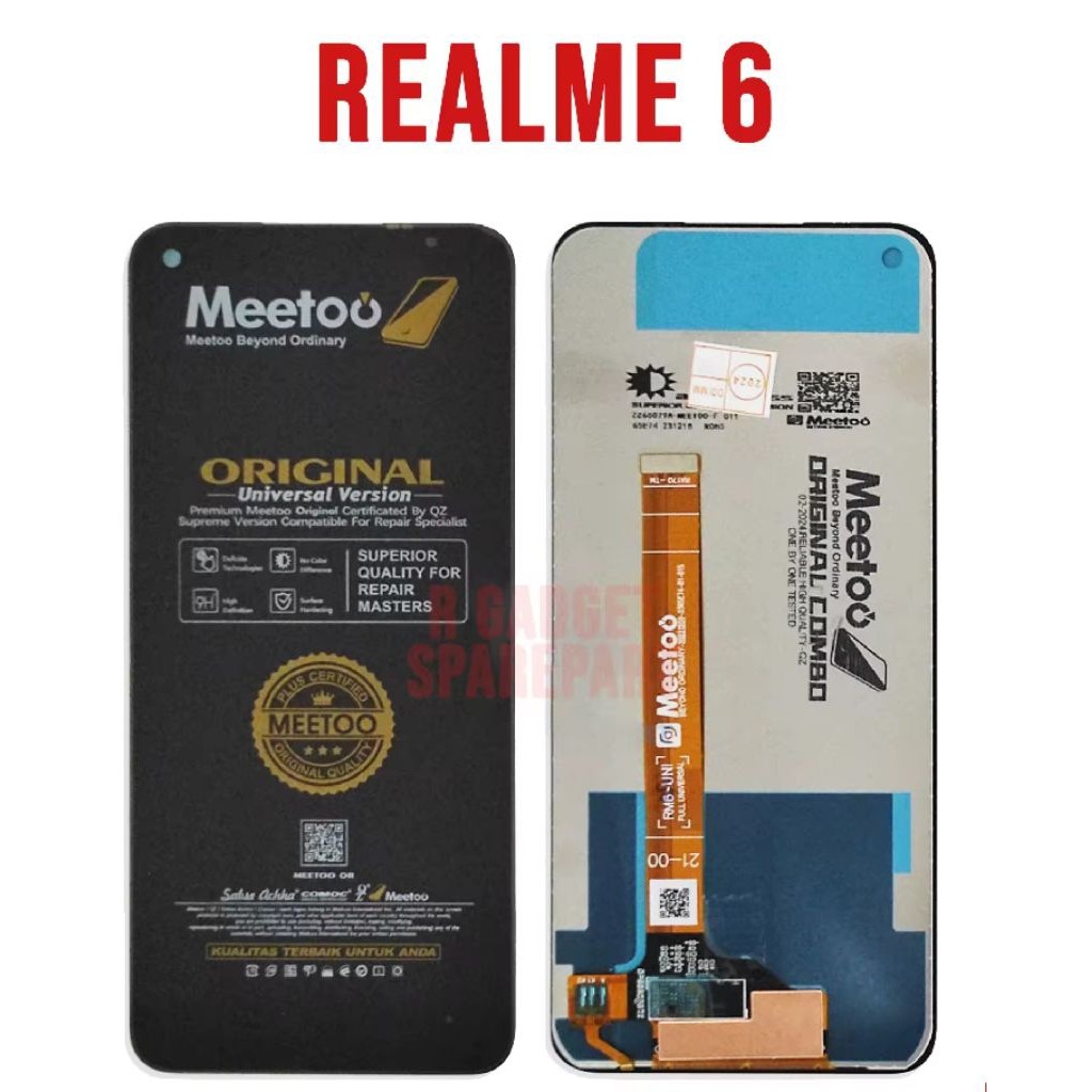 LCD TOUCHSCREEN REALME 6 ORI OG SUPER / ORI MEETOO