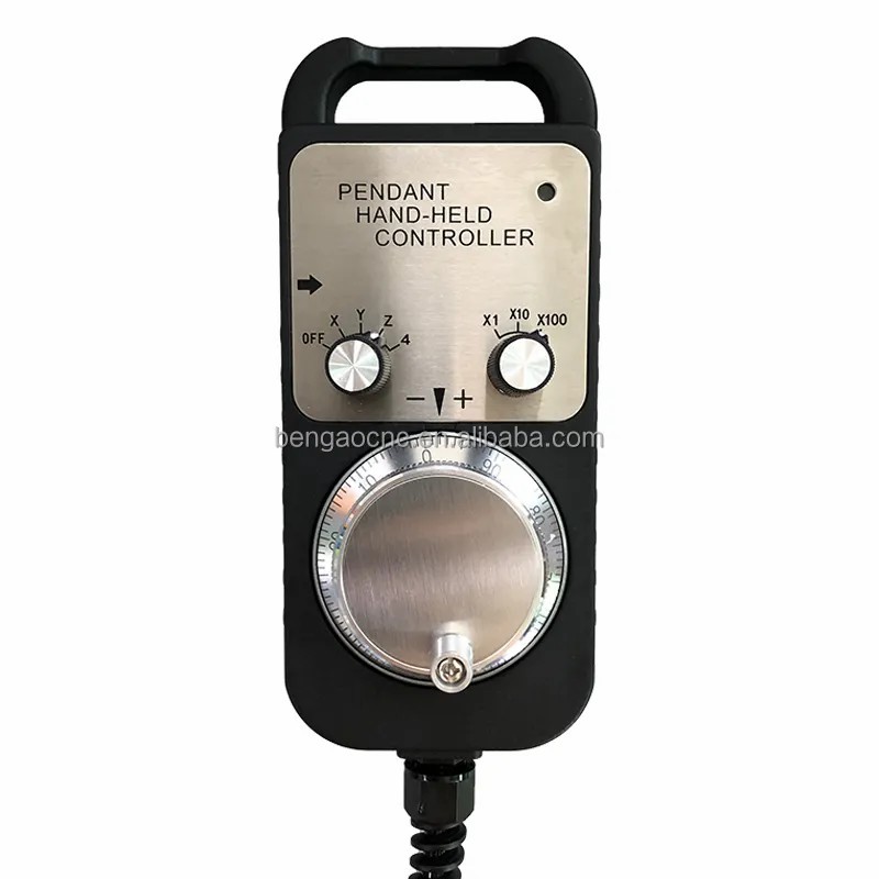 Cnc Pulse Generator Mpg Handwheel for Siemens Mitsubishi Fanuc Systems  Manual Pulse Generator