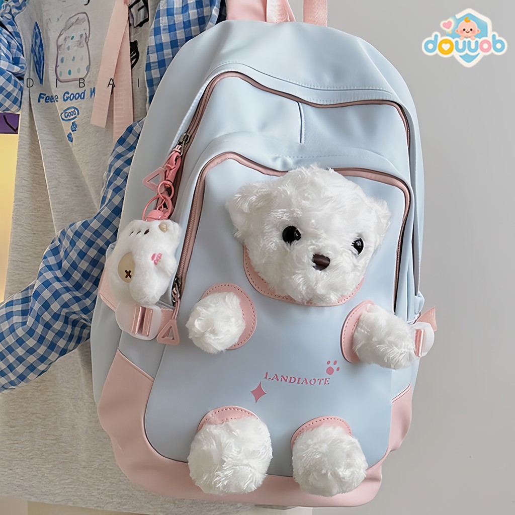Tas Sekolah Lucu/Tas Sekolah Korea/Tas Sekolah Perempuan/Tas Ransel Lucu/Tas Laptop Wanita/Tas Ranse