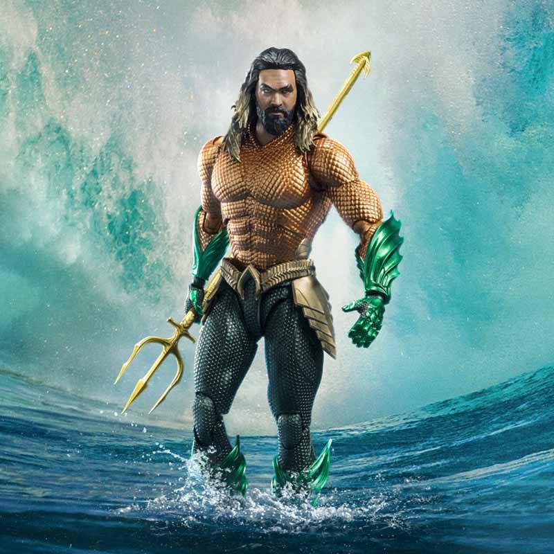 Original MODEL KIT SHF Aquaman 2  The Lost Kingdom Anime Action Figure Model Toy Gift For boy Collec