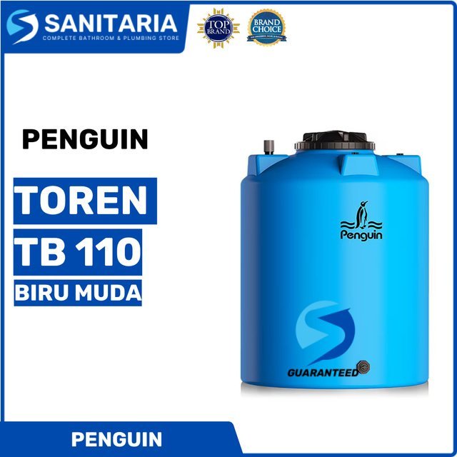 Toren / Tandon Air Tb 110 Penguin Biru Muda