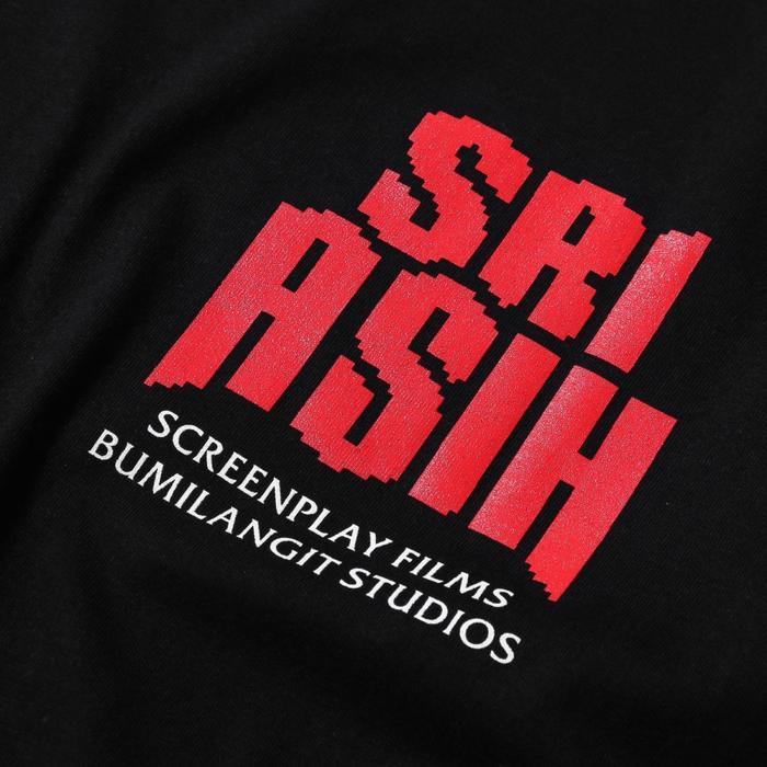 Sri Asih X Locale kaos seri: LOGO Sri Asih - Hitam, S