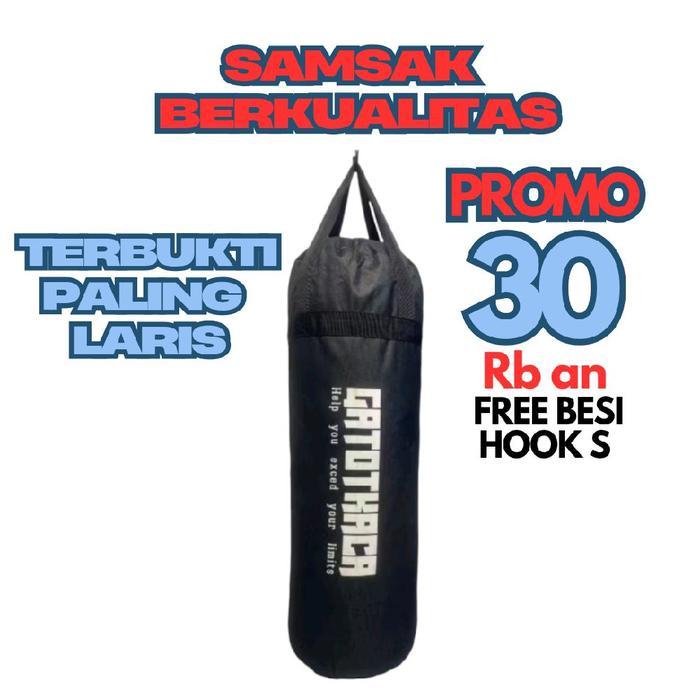 Samsak Gatotkaca 70cm Untuk Olahraga Boxing Tinju Muaythai Karate Pencak Silat [terlaris]