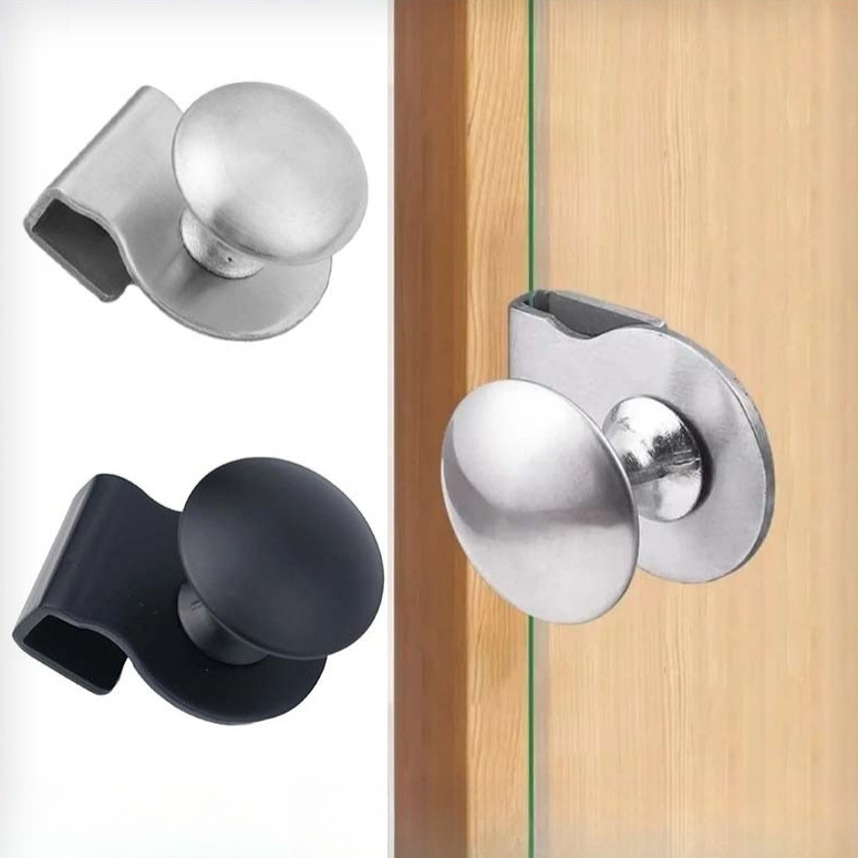 Handle Jepit Pintu Kaca Penjepit Kaca Penjepit Kaca Dinding Cocok Gagang Pintu Lemari Kaca