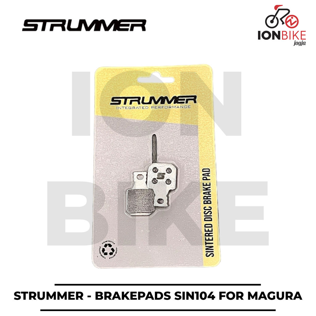 Kampas Cakram Strummer SIN104 Ceramic Brakepad Brake Pad Pads Discbrake Disc SIN-104 Brakepads Seped