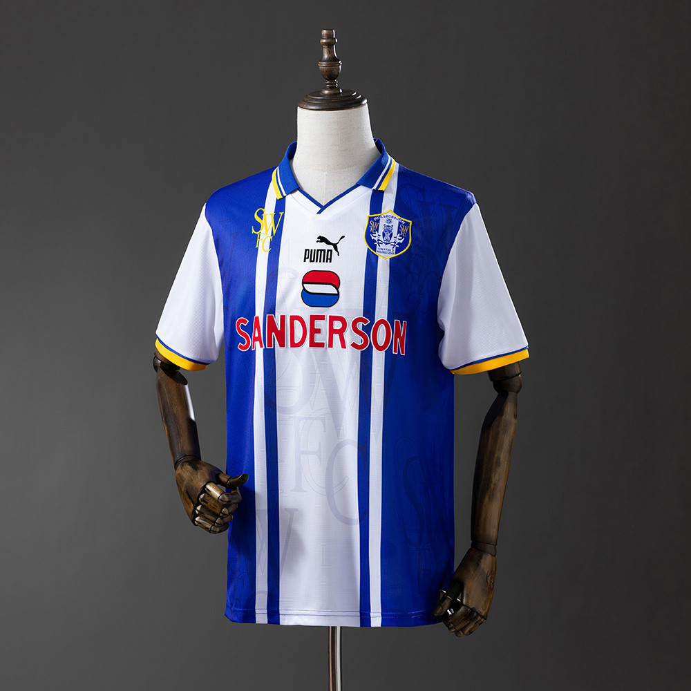 Jersey sheffield wednesday 19/97 Home Retro T shirt pria