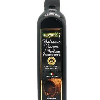 SAPORITO BALSAMIC VINEGAR OF MODENA (CUKA BALSAMIC HALAL) 500 ML