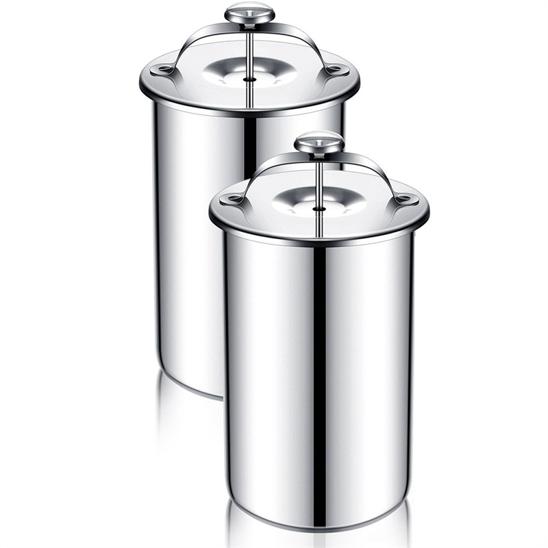 Versatile 2 Piece Meat Press Maker Stainless Steel Ham Press Maker With Thermometer Sandwich Meat Pr