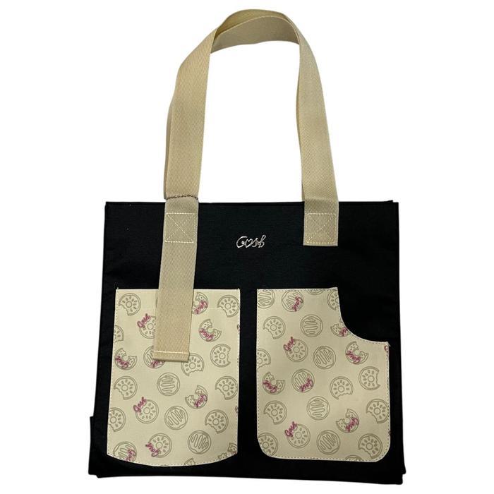 Gosh Lunaria 718 Shoulder bag - BLACK