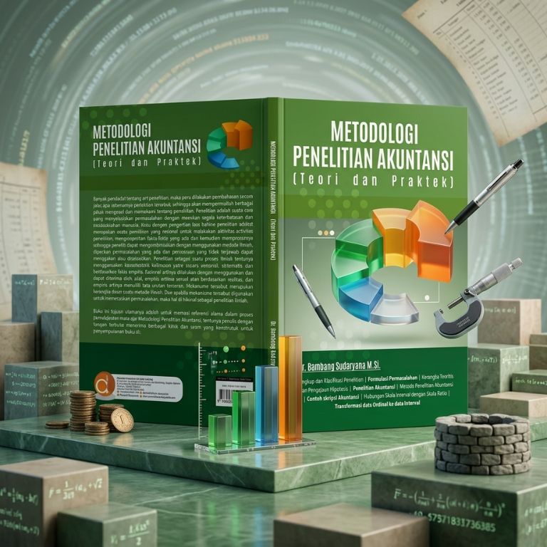 Buku Metode Penelitian Akuntansi Panduan Skripsi dan Tugas Akhir  Teori Dan Praktek
