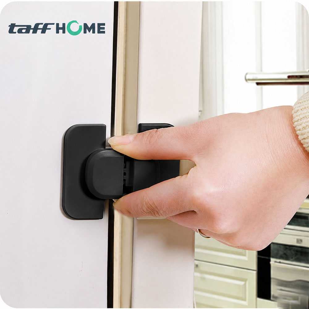Safety Lock Kunci Pintu Kulkas Pengunci Tambahan Tempel