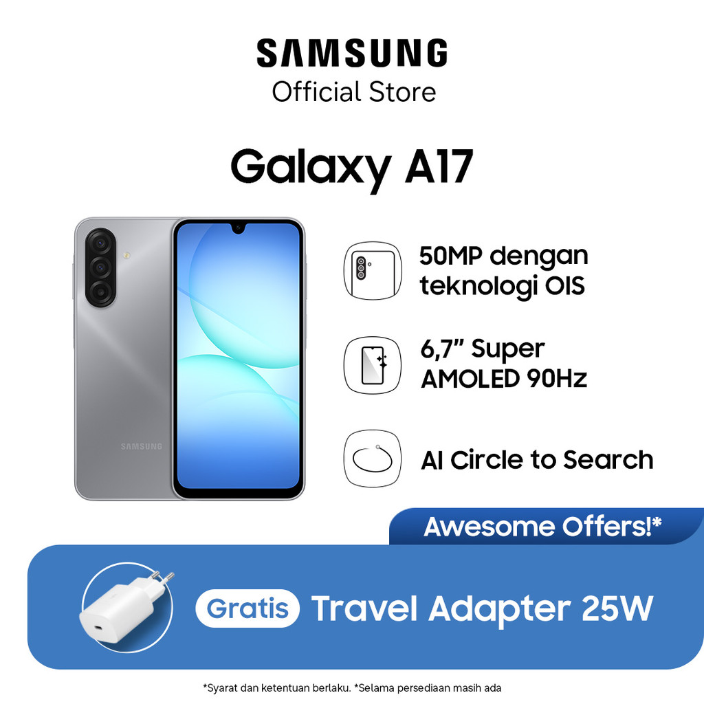 Samsung Galaxy A17 8/128GB - Gray
