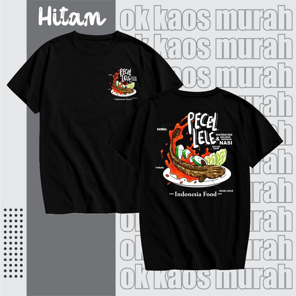 TELLY KAOS DSTRO ATASAN DB PECEL LELE T-SHIRT