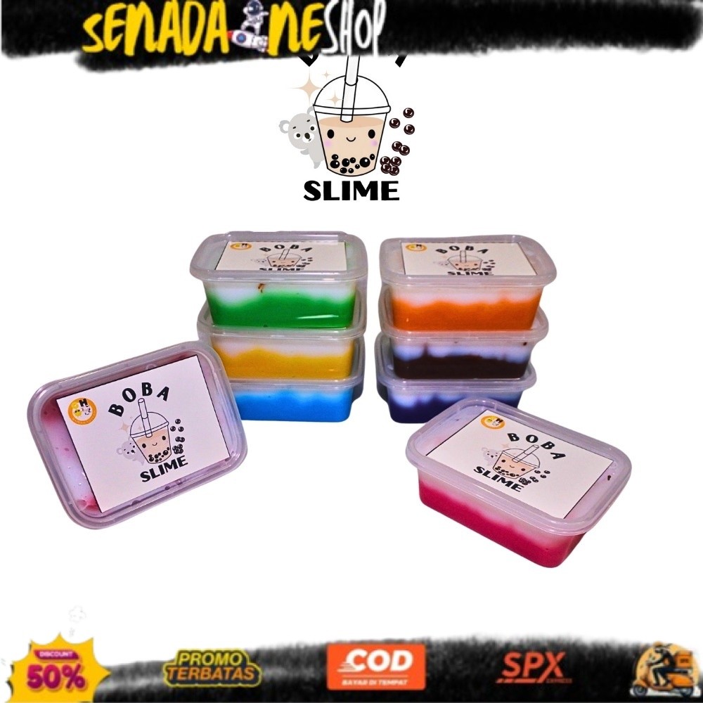 NEW NICE Mainan Slime Boba Permen Candy Tofu Jiggly byGHEduPlay PUSAT GROSIR