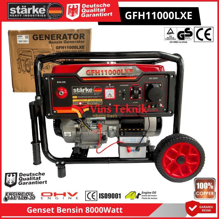 STARKE GFH 11000LXE Mesin Genset Listrik Genset Bensin Generator Genset 8.000Watt GFH11000LXE