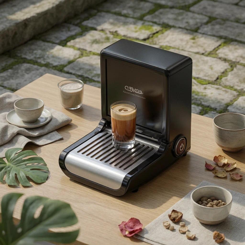 Capsule Espresso Machine Easy to Use Pod Espresso Machine Kitchen Appliance Rich Crema 900 Ml Water 