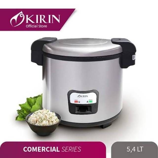 ll KIRIN RICE COOKER MAGIC JAR WARMER KRC 954 KRC954 3 IN 1 PENANAK PENGHANGAT NASI 5,4 LITER JUMBO 