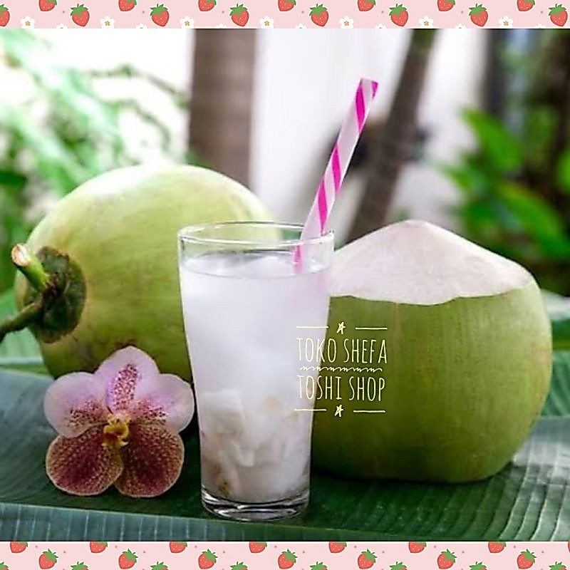 Es Degan Surabaya/Es Kelapa Muda/Degan Ijo Asli Pengiriman INSTANT